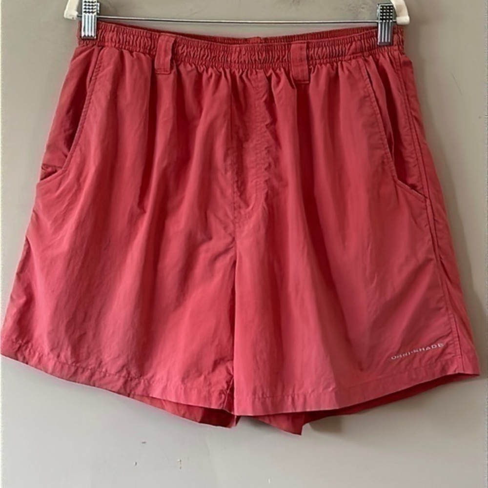 Columbia Swim Trunks Adult Size large PFG Lined Drawstring Men